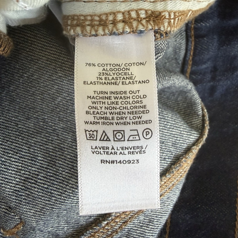 Ann Taylor LOFT NWT Size 28/6 Wide Leg High Rise Jeans Pockets Stretch Dressy - Picture 9 of 9